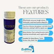 toilet cleaning agent pack of 2